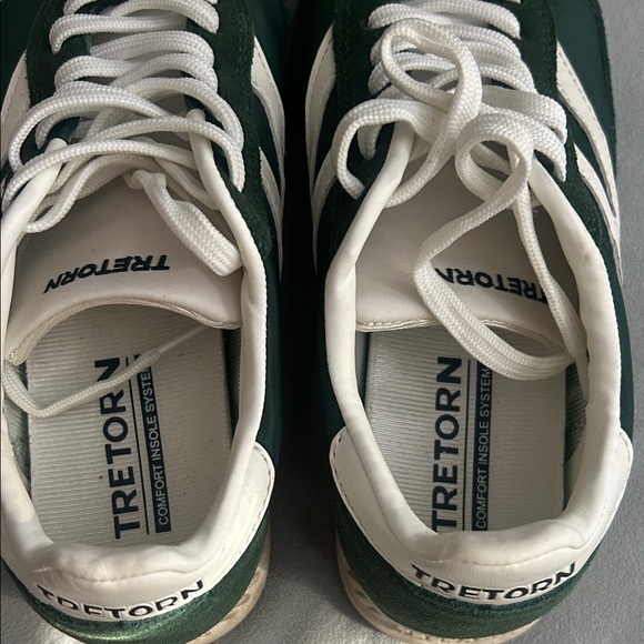 Tretorn Women's Dark Green Athletic Shoes - Picture 3 of 4